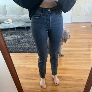 Levi’s Wedgie Fit in Graphite